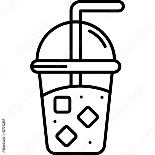 Smoothie Outline Icon