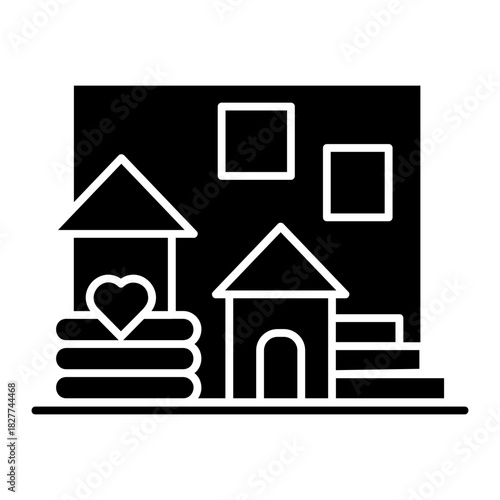 Classroom with toys and books