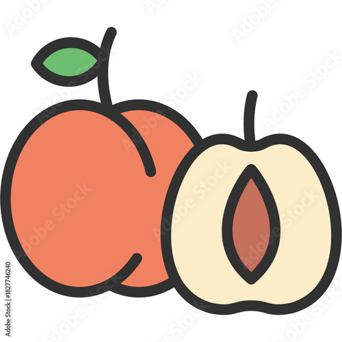 Apricot Icon