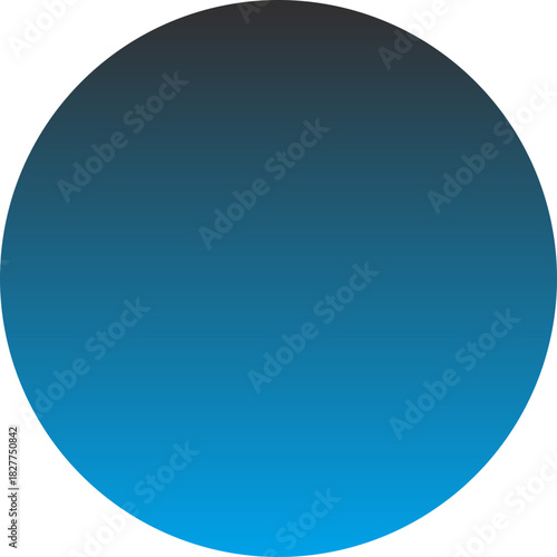 blue glossy button