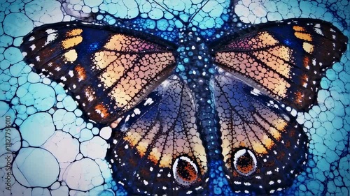 Butterfly Wings Abstract Art - A Colorful and Dreamy Visual Journey.
