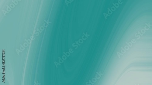Abstract turquoise gradient background with subtle wavy lines.