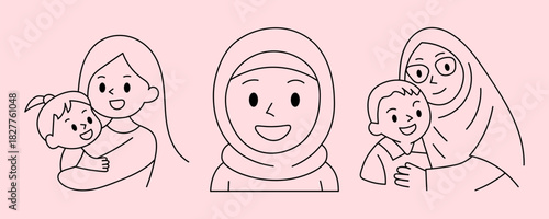 Mother and Child Love Outline