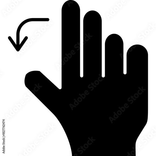 Sign Language Icon Vector Element
