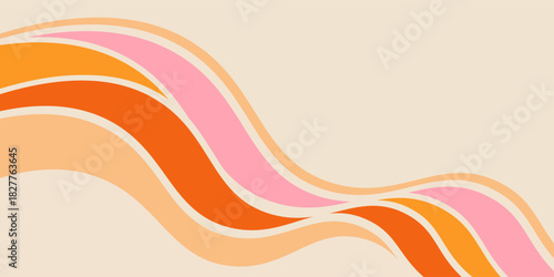 Creative concept of summer bright cover, card or poster in minimal style for corporate identity, branding, social media ads, promo.