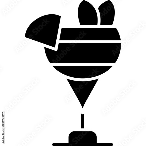 Whiskey Sour Icon Vector Element