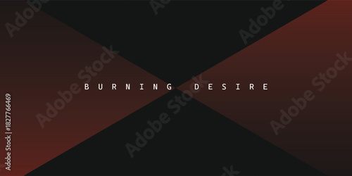 Minimalist Red and black premium abstract background with luxury dark geometric elements.