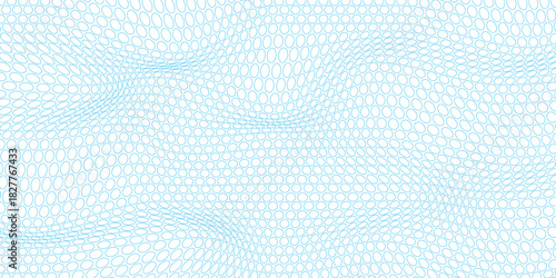 Abstract blue geometric hipster fashion design print halftone triangle pattern