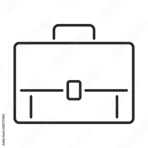 portfolio case line web icon