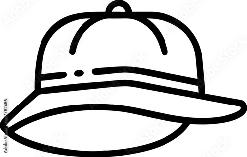 hat cap vector icon
