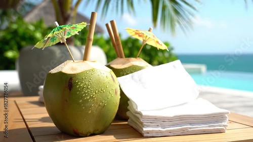 Tropical Refreshment Still-Life