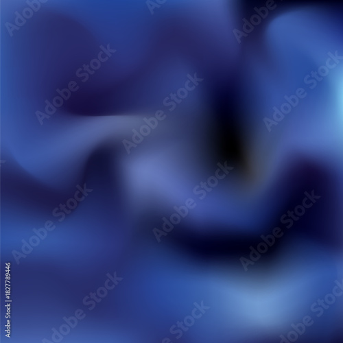 abstract blue background with smoke