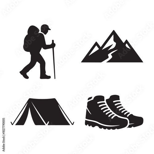 Classic camping tent for wilderness travel and outdoor living