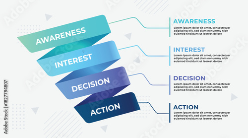 Sales  Funnel infographic Tenplate .Editable Text Diagram of business success Vector illustration.
