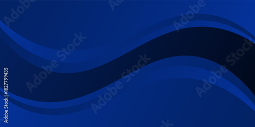 Liquid wave background with blue color background. Fluid wavy shapes. ideal for social media, banner, card, advertisement