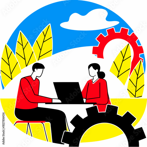 business meeting in the office