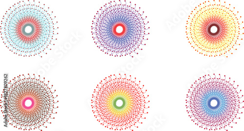 Vector file type concept, scalable digital graphic asset format