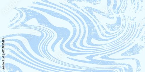 Yellow halftone on blue background. Vector dotted sparkles or halftone shine pattern texture Pop Art Style modernAbstract background seamless pattern with colorful waves.