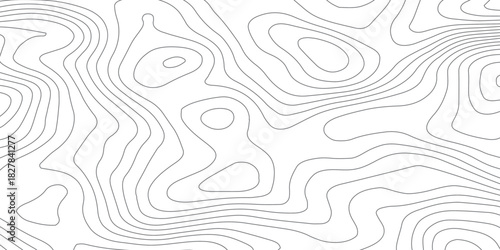 Background of the topographic map. Topographic map patterns, topography line map. Vintage outdoors style.