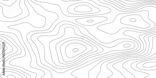 Topographic map patterns, topography line map. Vintage outdoors style, Topography map background. Vector geographic contour map.