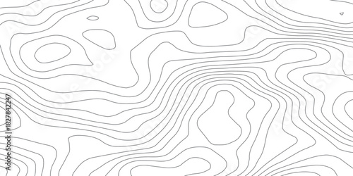 Topographic map patterns, topography line map. Vintage outdoors style, Topography map background. Vector geographic contour map.