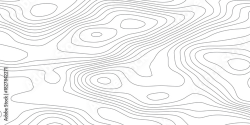 Topographic map patterns, topography line map. Vintage outdoors style. World map Template. Stock vector. Vector geographic contour map.