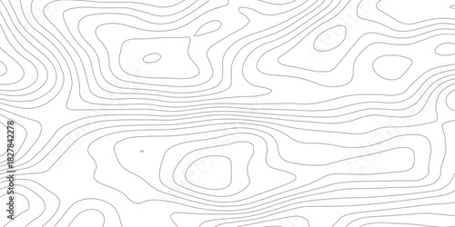 White wave paper curved reliefs abstract background, Topographic map patterns, topography line map. Vintage outdoors style. World map Template. Stock vector.