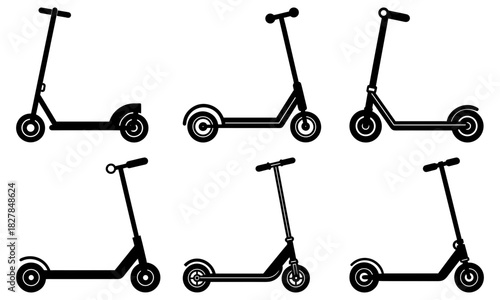 Explore the city with electric scooters! Modern transportation for urban adventures, eco friendly commuting, rent a ride, and enjoy the outdoors