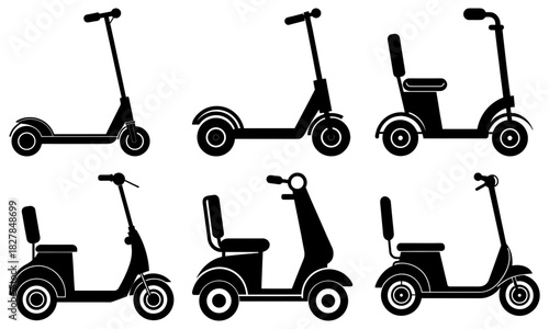 Explore a range of electric scooters and mobility vehicles: Modern, sustainable transport solutions offering freedom and accessibility for diverse lifestyles