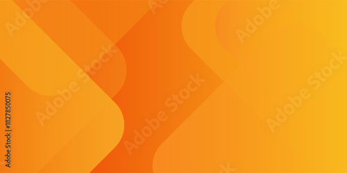 Abstract orange and yellow geometric background. Modern concept for graphic design, background, web design, poster, banner, book, slideshow. Vector illustration