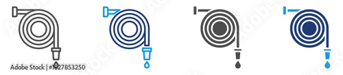 hose icon sheet multiple style