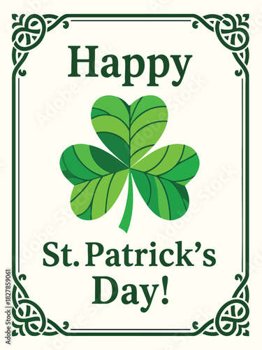 St Patricks Day Shamrock Celebration