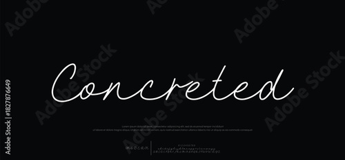 Modern abstract digital alphabet font. Minimal technology typography, Creative urban sport fashion futuristic font and with numbers. vector illustration