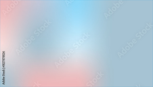 Calming Pastel Blue and Pink Dreamy Gradient Background