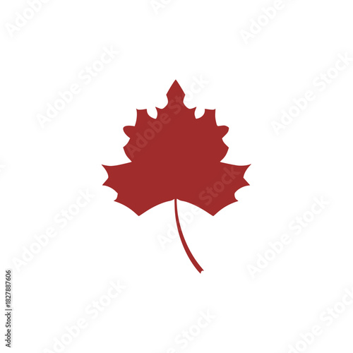 red maple leaf