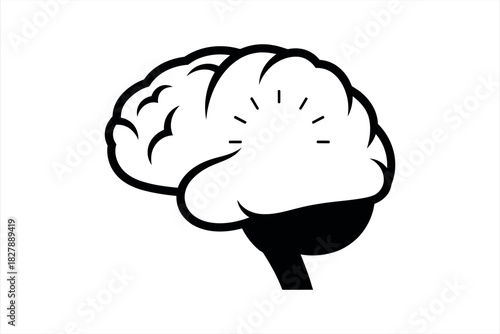Brain Icon Concept