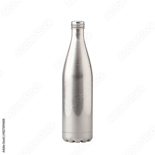 Wallpaper Mural Sleek Silver Metallic Reusable Water Bottle Torontodigital.ca