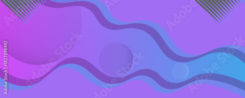 banner background,purple and blue gradations,wavy effect style,colorful,business,ads,memphis,eps 10
