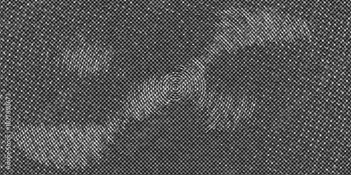 Dark soft wavws halftone dots pattern texture background. Black and white pixels. Modern dotted vector illustration. eps10 modern