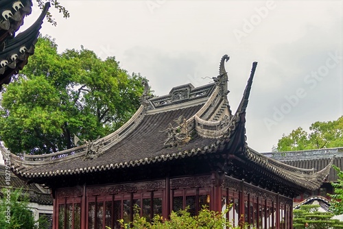 Photography Asia, China, Shanghai, Yu Garden, November 2025