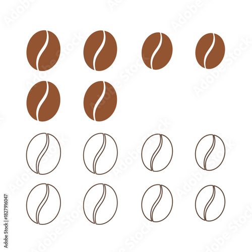 Coffee Beans - A Visual Representation of Aroma and Flavor.