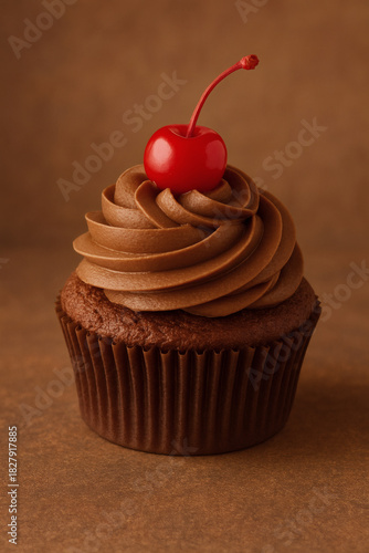 cherry cupcake