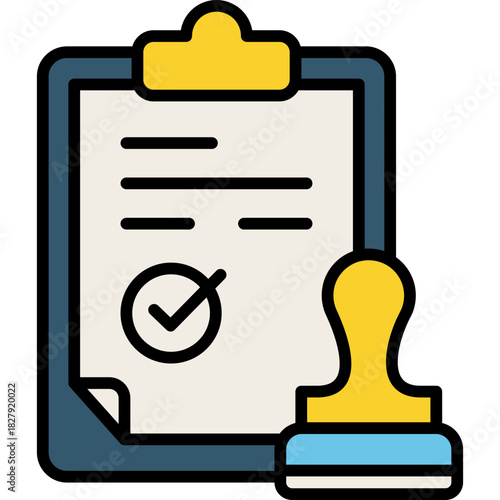 Approved colored line