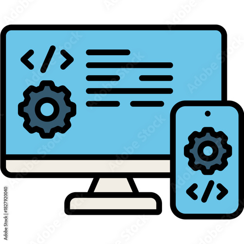 Programming colored line