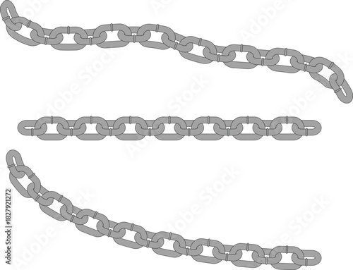 metal chain isolated on white background Chain metal link connection

Chain iron security strength

Chain heavy industrial bond