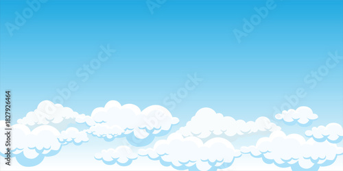 Cloud for Happy Children Day background