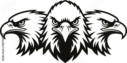 Eagle head emblem