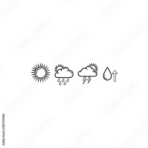 Weather icons set