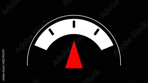 Hardcore Racing RPM Gauge with Turbo, Nitro, Track and Drifting Elements — Minimal Vector