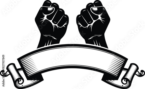 Vector illustration showing the anatomical skeleton of a human hand and wrist, in black silhouette and colorful blue gradient versions.